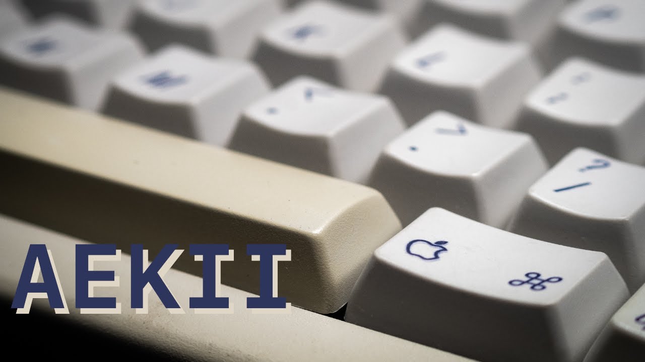 Apple Extended Keyboard II (AEK II) [Alps SKCM White Damped]