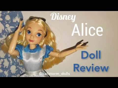 ALICE in Wonderland Classic Doll Review Disney Store 