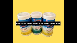 Glo Germ Test - Norwex Envirocloth VS Chemical Wipe