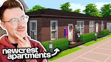 i built realistic low income apartments in The Sims 4 🏠