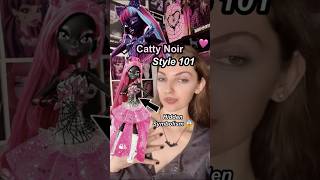 Catty’s style represents what?! 🩷🐈‍⬛ | Style 101 #Monsterhigh