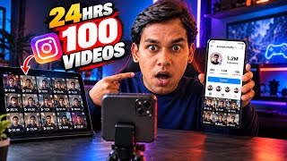 I Uploaded 100 Reels in 24 Hours… This Happened! 😱