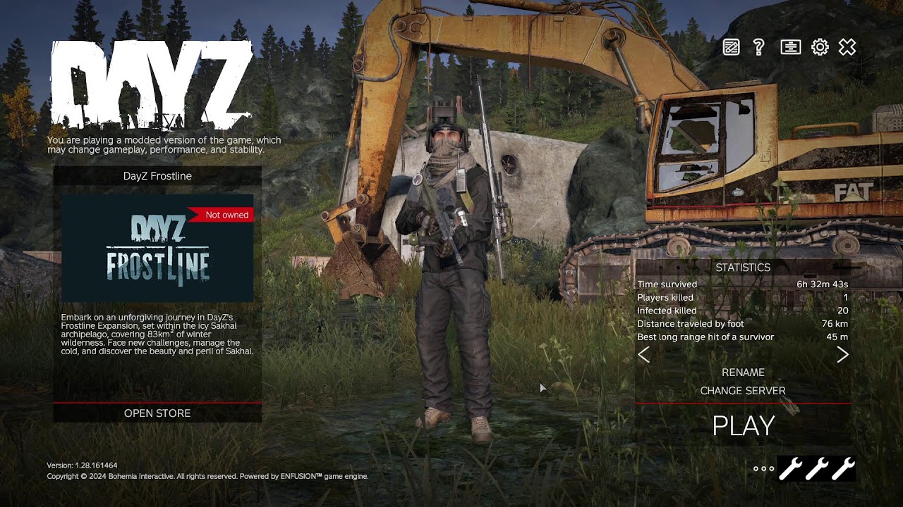 Одиночное выживание в дейзи (1pp, PvP)