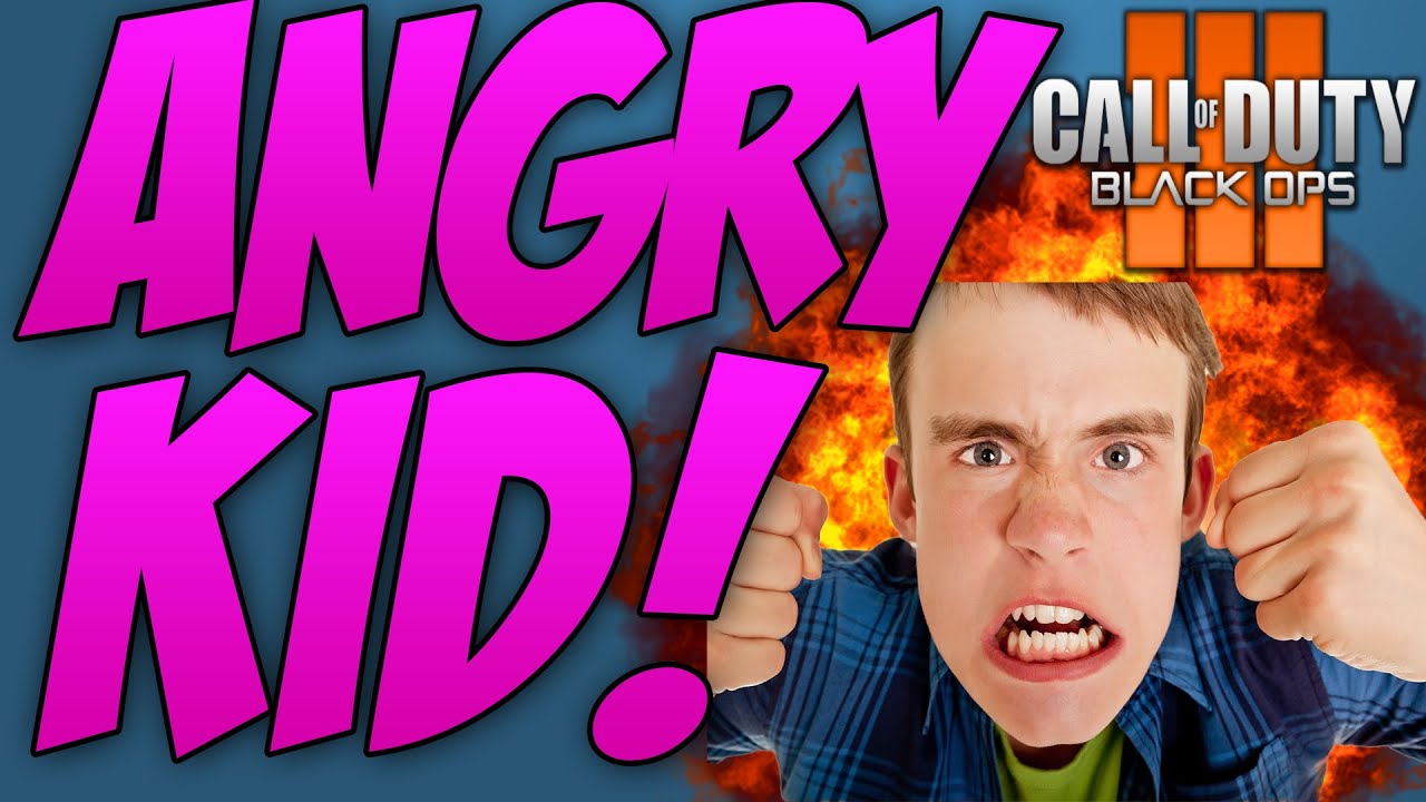 Kids Rage Cod ANGRY KID RAGES on BO3 (Black Ops 3) - YouTube