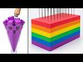 Mesmerizing Kinetic Sand Crushing ASMR 🌈 Relaxing Texture and Sound Experience