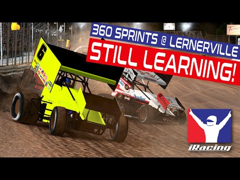 iRacing Dirt Career Series #64 - First 360 Start @ Lernerville @acsim5109