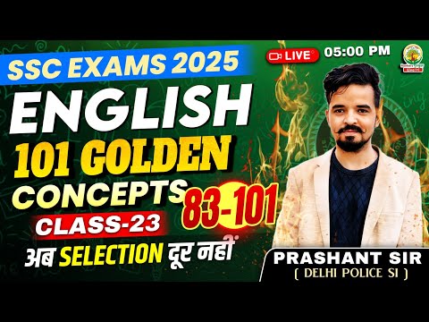 101 Golden Concepts By Prashant Sir
