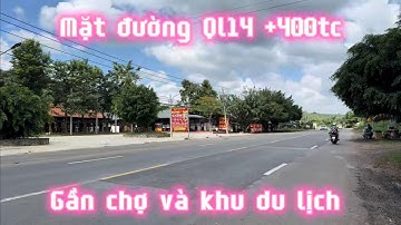 Bán đất ql14 có 400 thổ cư gần chợ và khu du lịch giá rẻ.đồng Phú bình Phước lh 0867048379