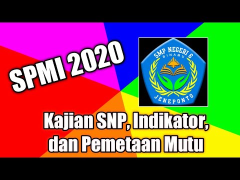 SPMI 2020 (Kajian SNP, Indikator Mutu, dan Pemetaan Mutu)