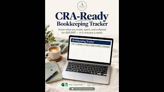 Track Income, Expenses & HST in 5 Minutes a Week (Canada Bookkeeping Tracker) Update