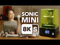 Sonic Mini 8K S 3D Printer - For those who just want to create - Student version - Buy Now！