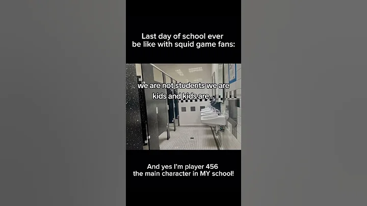 Last day of squid game school be like: