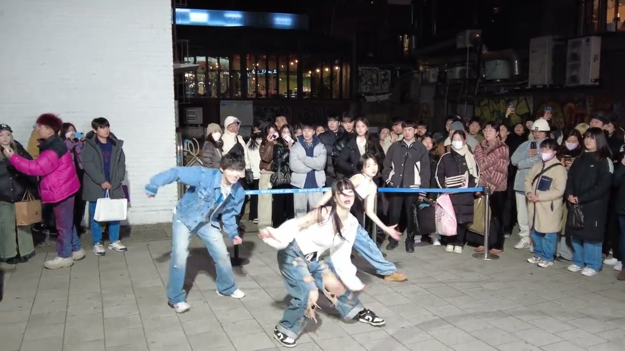 20240113 AON1#에이오엔1 HongDae#홍대 Busking#버스킹 DJI 0975