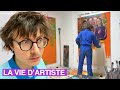 Tre tudiant  artiste en dernire anne de master peinture  la cambre  art vlog 26
