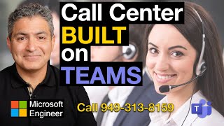 Microsoft Engineer Builds a CALL CENTER on Teams: Agents, Queues, Auto Attendant, IVR, Speech ++