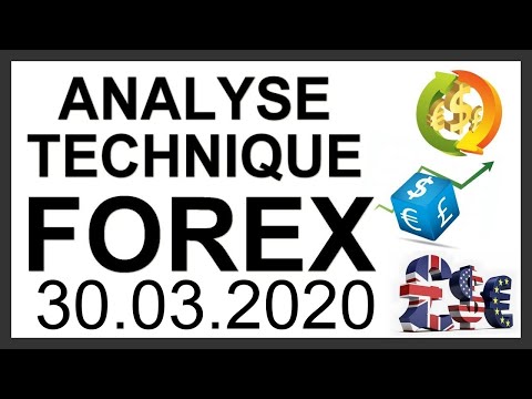 Forex Analyse Technique: EURUSD, GBPUSD, USDJPY, USDCAD, AUDUSD, NZDUSD – 30/03/2020