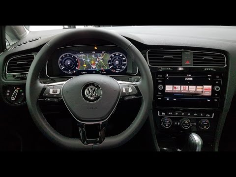 VW das neue Active Info Display AID im Golf 7 MkVII Update Facelift 