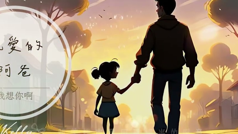 K.M.C《2025超好聽的中文歌曲-親愛的阿爸》我想你啊，阿爸你聽到嗎？致所有偉大的父親，父親節快樂。最打動人心的抒情歌曲，動態歌詞Lyrics，原創音樂，動人抒情音樂，通勤或療癒音樂。