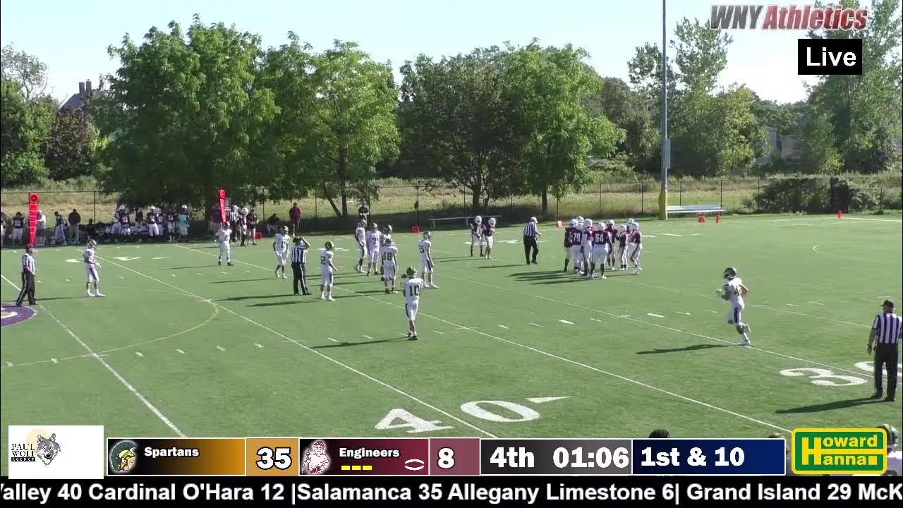 SECTION VI FOOTBALL WILLIAMSVILLE NORTH AT HUTCH TECH YouTube