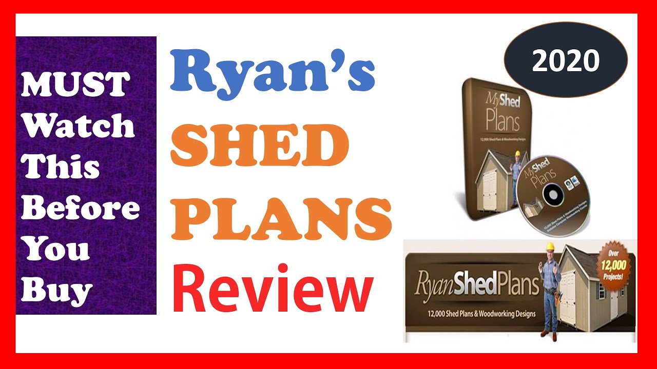 ryan's shed plans review 🔴 is my shed plans a scam😈 what