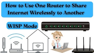 How to Connect Two Routers Wirelessly | Repeater & Bridge Mode | Share Public WiFi at Home