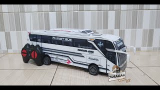 Remote Control Miniatur Bus RC Miniatur Bus STJ Kids Panda + Spion 3D Print