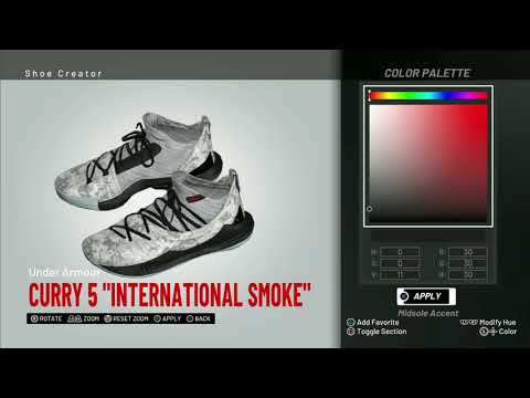 under armour curry 5 international smoke