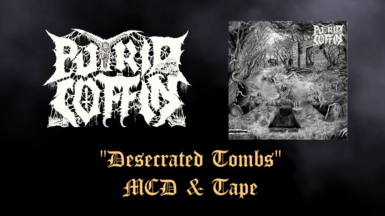 PUTRID COFFIN - "Desecrated Tombs" MCD & TAPE (Promo La Cripta Metal Shop )