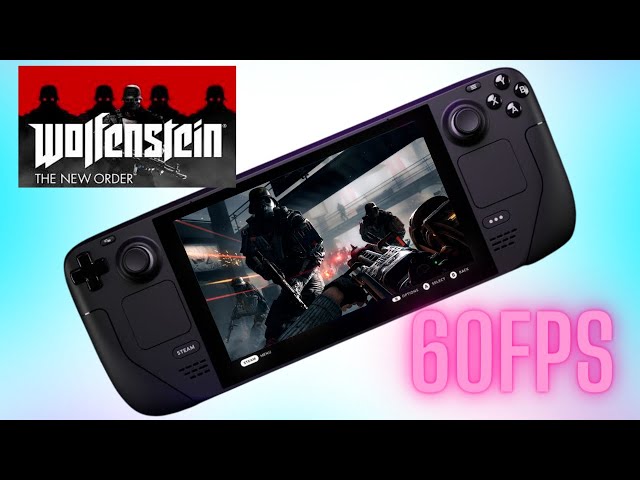 Wolfenstein: The New Order - Steam Deck gameplay