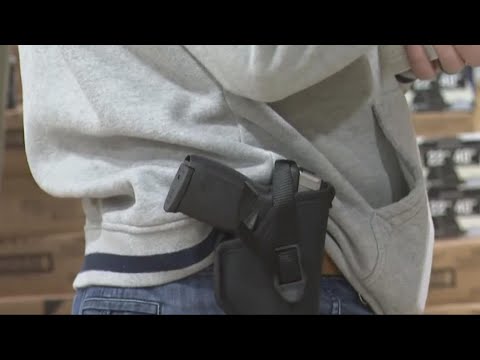 New permitless conceal carry gun law takes effect Monday in Ohio