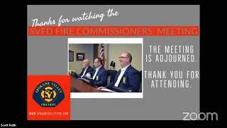 Board of Fire Commissioners Work Session, November 2, 2020
