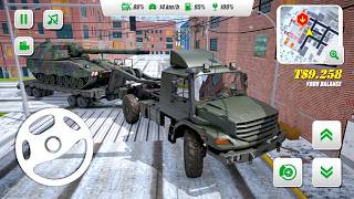 Army Truck Driver - Winter Supply Military Trucks screenshot 1