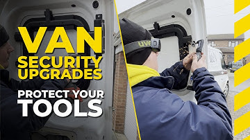 Beveiligingsupgrades voor bestelwagens om uw gereedschap te beschermen