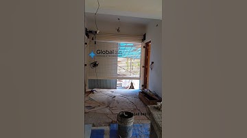 Automatic Perforated Rolling Shutter installed at Randamkutty, Kollam 8304884072 #automaticshutter