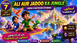 Aasmanon Ki Badshahat ☁️🏰 | Ali Aur Jadoo Ka Jungle | Episode 7 | Urdu Kids Cartoon
