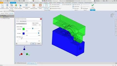 Core Cavity Mold in Autodesk Inventor Professional
