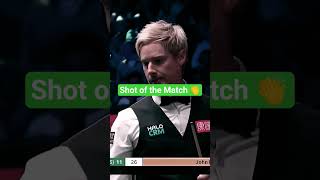 Snookar skillshot.. Shot of the match !! #snookerskill #snooker #shorts #shortsfeed