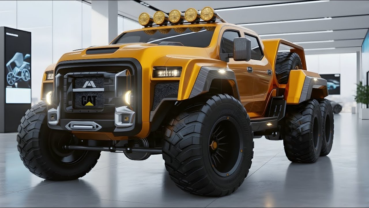 Top 5 Insane CAT 6×6 Monster Trucks You Won’t Believe Exist in 2026 