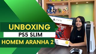 Unboxing PlayStation 5 Slim Homem Aranha 2