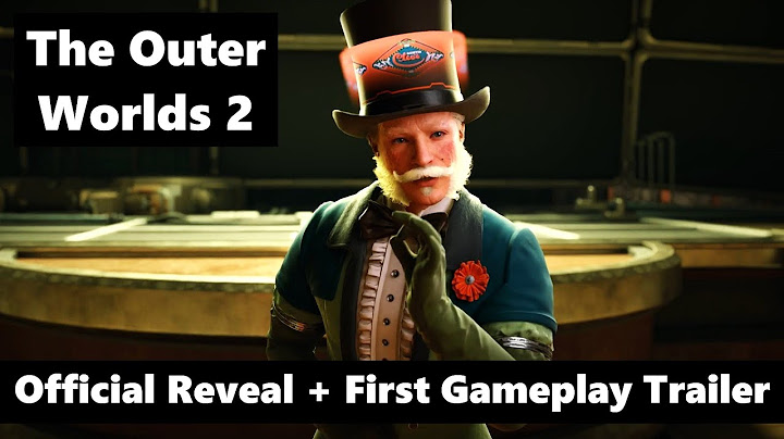 The Outer Worlds 2 - Official Reveal + First Gameplay Trailer