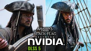 DLSS 5 x2 Times on Captain Jack Sparrow - Assassins Creed Black Flag