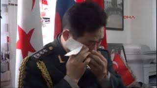 South Korean defense attaché moved to tears during visit of Turkish war veterans