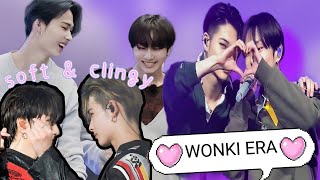 wonki being soft and clingy with each other