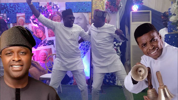 SEE WOLI AGBA & FEMI ADEBAYO LEG WORK DANCE CHALLENGE LIVE@ ODUN ADEKOLA MUM 70TH BIRTHDAY PARTY