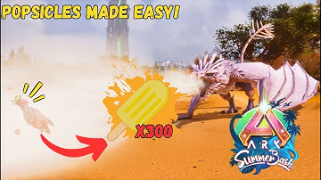How To Easily Get A Ton Of Popsicles In ARK Survival Ascended!