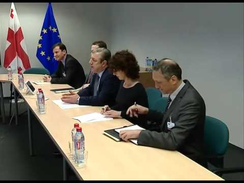 საქართველოს პრემიერ-მინისტრი ევროკომისიის ვიცე-პრეზიდენტს შეხვდა