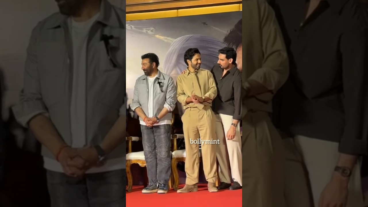 Sunny Deol, Varun Dhawan, Ahan Shetty 🇮🇳🇮🇳🇮🇳🇮🇳🇮🇳🇮🇳