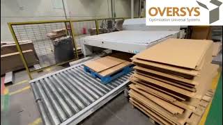 VIDEO OVERSYS U75660226 MARTIN MIDLINE 924 3 COLOR FLEXO FOLDER GLUER INLINE PREFEEDER, ROTARY DIE C