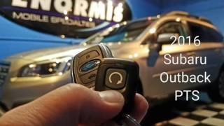 2016 2017 2018 2019 Subaru Outback PTS remote car starter near Erie, Harborcreek, Erie, Corry Pa.