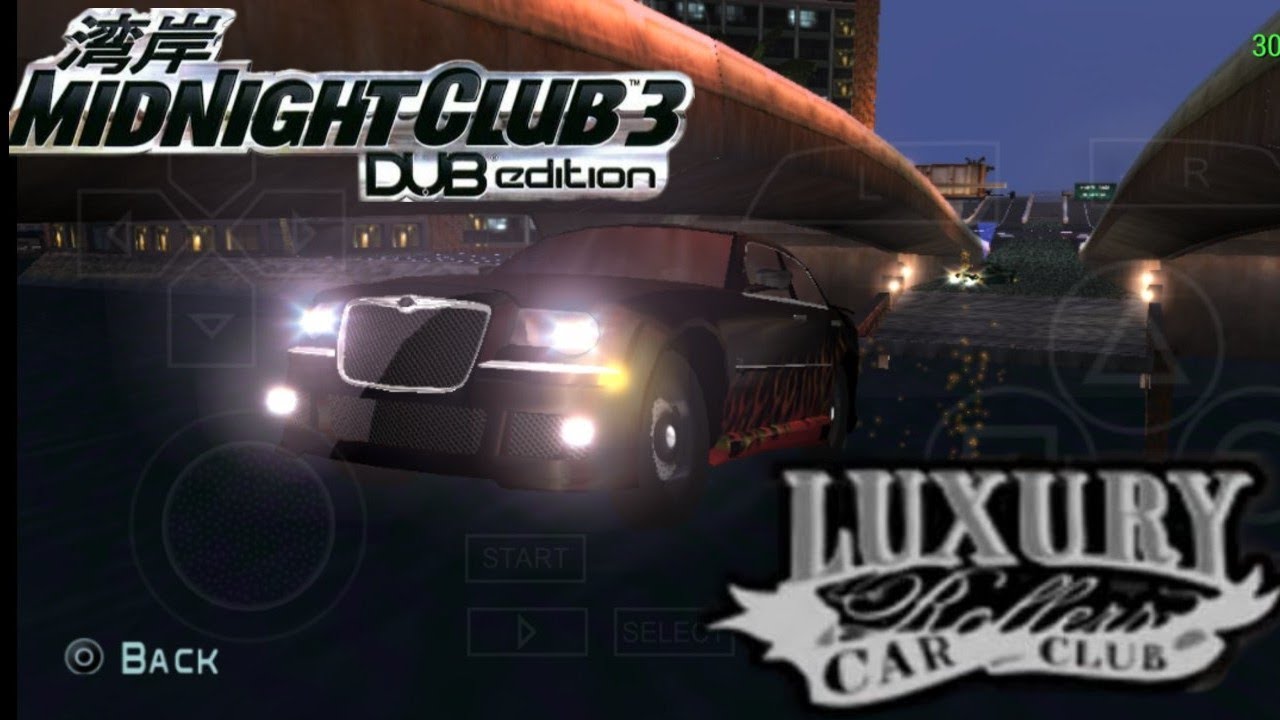 MIDNIGHT CLUB 3 DUB EDITION - TORNEIOS San Diego - Luxury Rollers -  Chrysler 300C